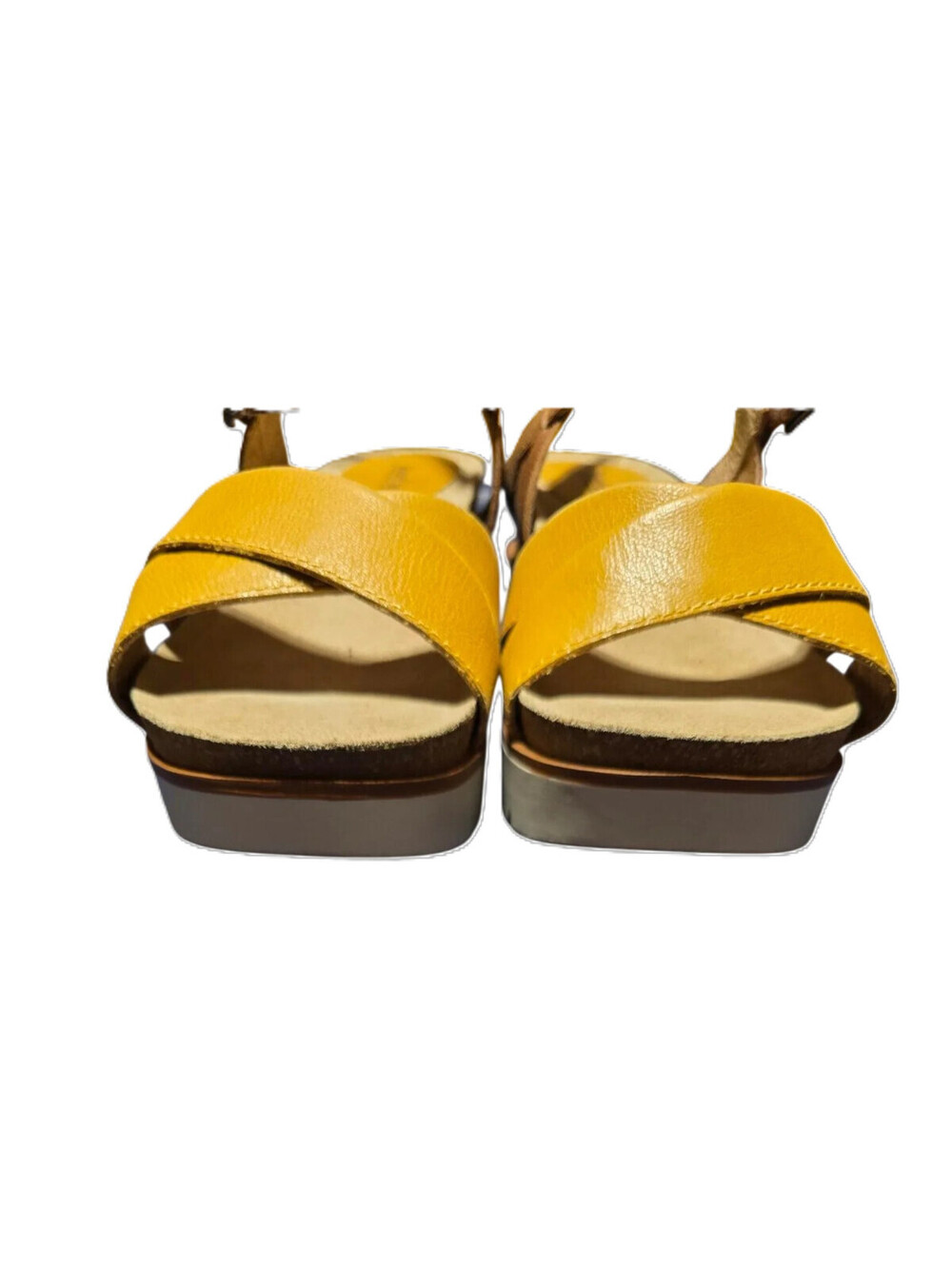 Josef Seibel Clea 10 Yellow Kombi Sandals - Picture 9 of 9